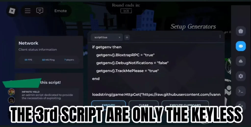 forsaken auto block, auto farm, no key script