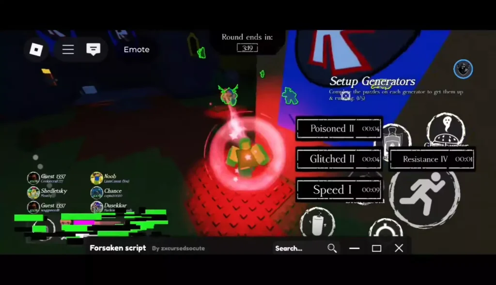 forsaken script september